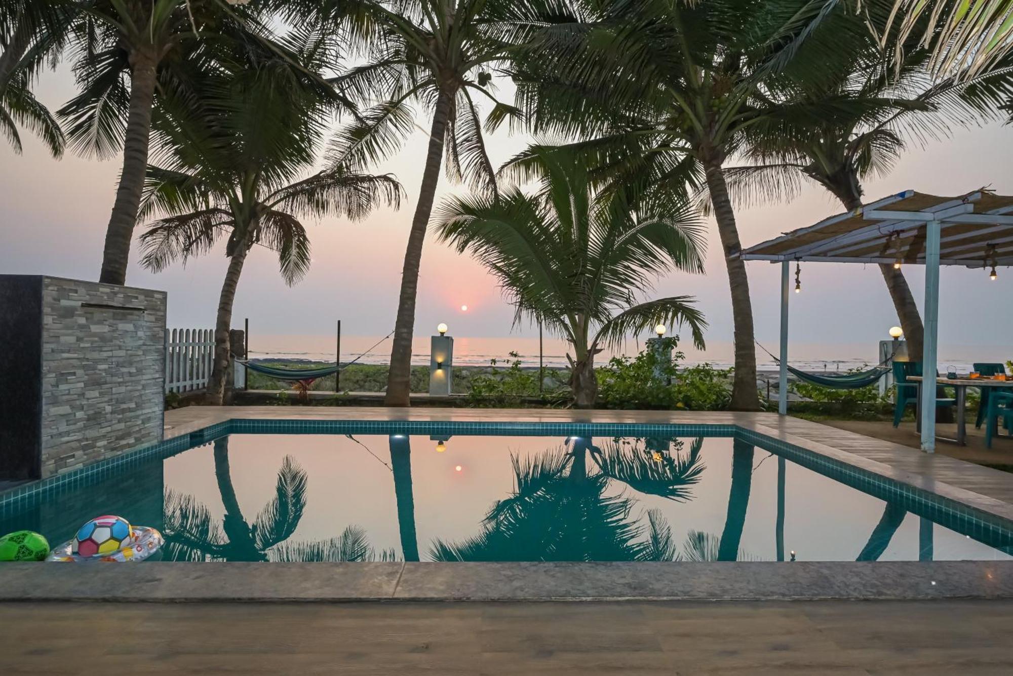 En Ocean Infinity Pool Villa Overlooking Sea ,Beach Touch Alībāg Buitenkant foto