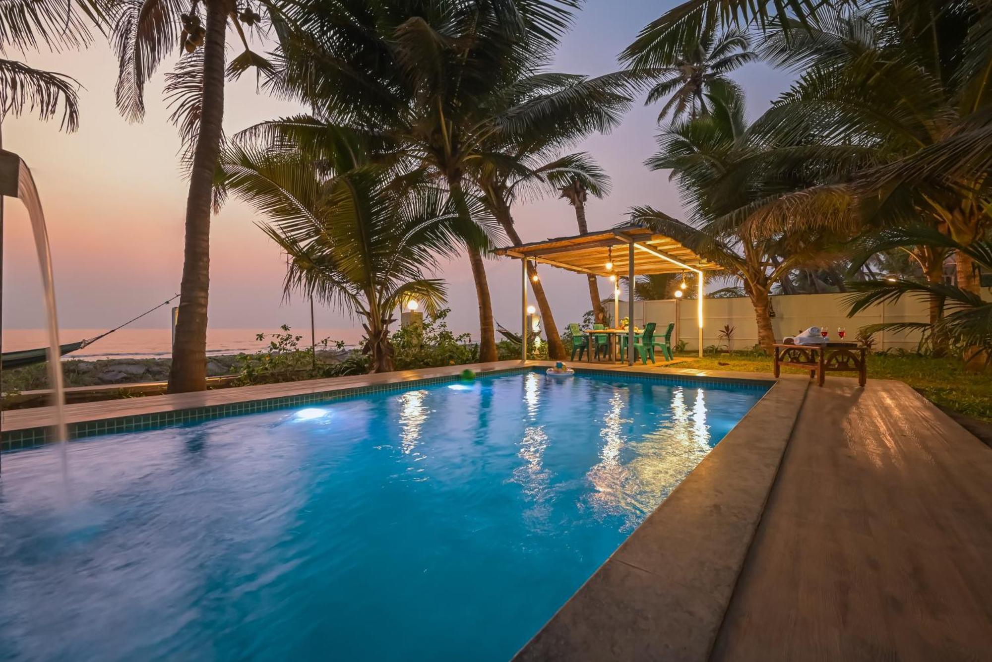 En Ocean Infinity Pool Villa Overlooking Sea ,Beach Touch Alībāg Buitenkant foto